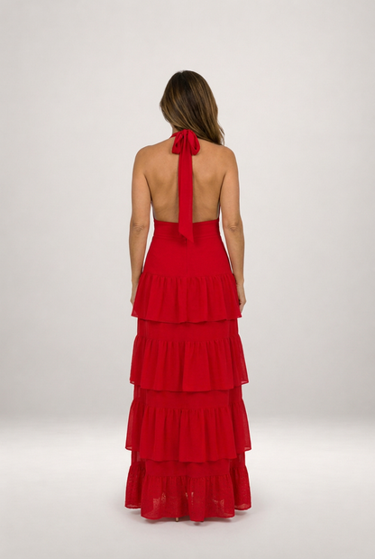 Manila | Vestido rojo