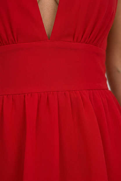 Manila | Vestido rojo