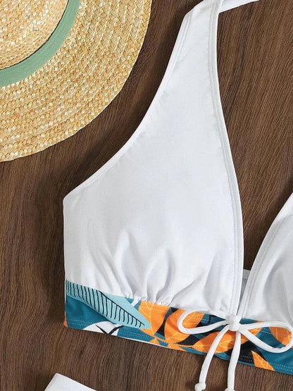 Yara | Bikini con short y top halter