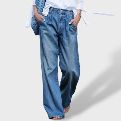 Sofía | Jeans anchos de tiro alto