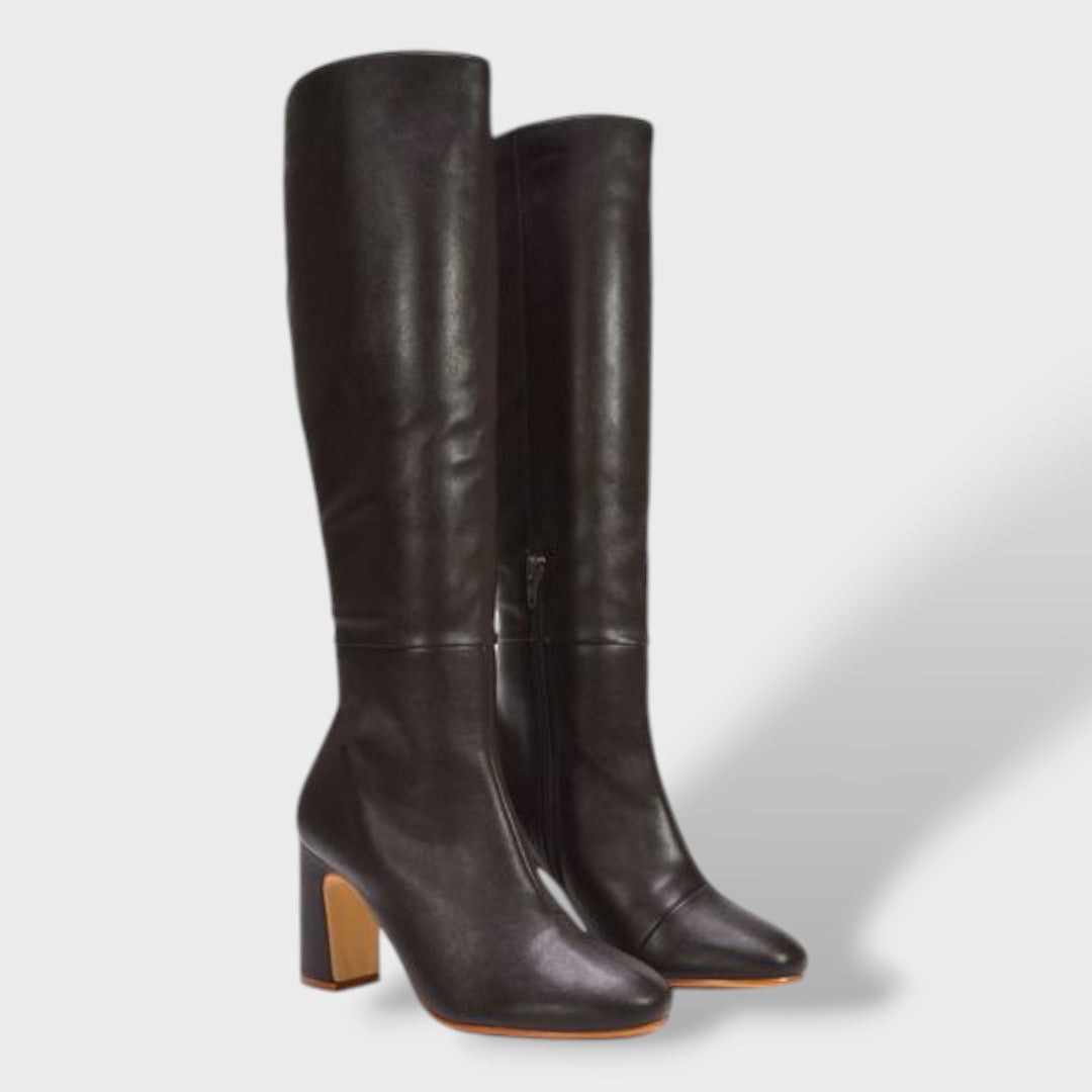 Firenze | Botas altas con tacón ancho