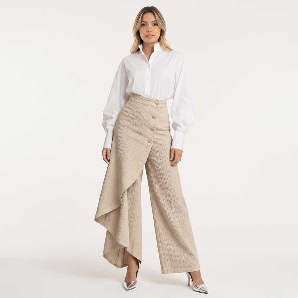 Alessia | Jeans anchos de tiro alto