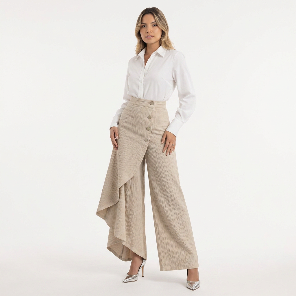 Alessia | Jeans anchos de tiro alto