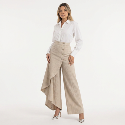 Alessia | Jeans anchos de tiro alto