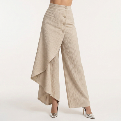 Alessia | Jeans anchos de tiro alto