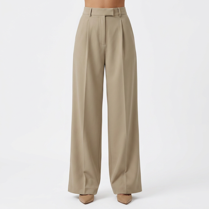 Vittoria | Pantalón palazzo de sastrería con pinzas