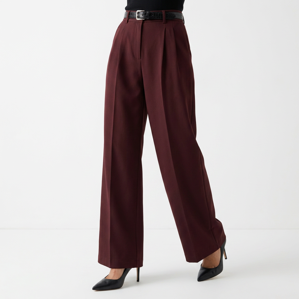 Vittoria | Pantalón palazzo de sastrería con pinzas