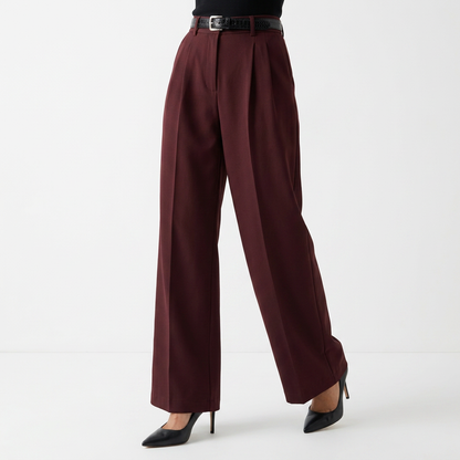 Vittoria | Pantalón palazzo de sastrería con pinzas