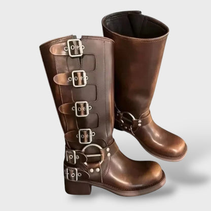 Dakota | Botas cowboy vintage de cuero