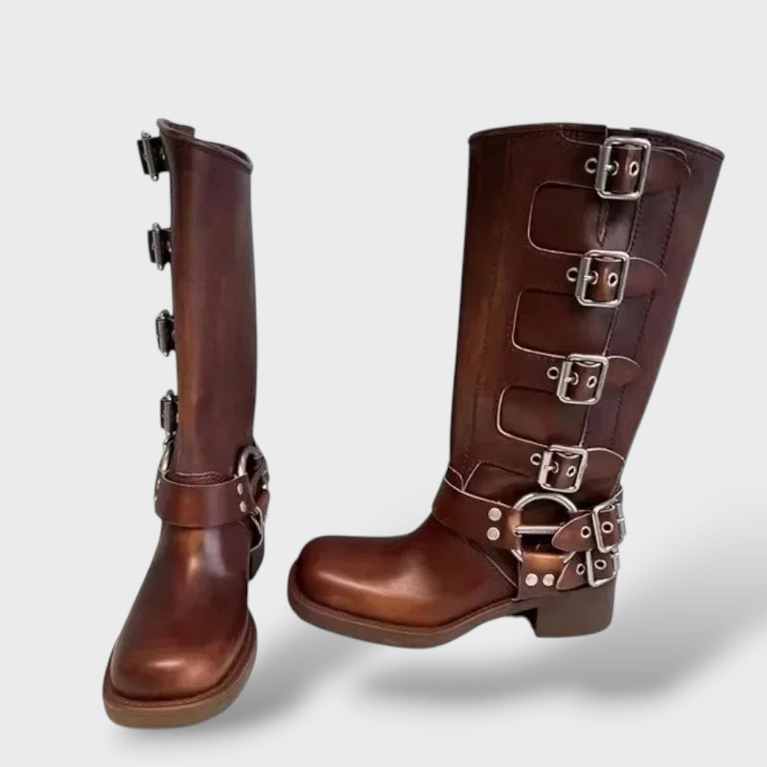 Dakota | Botas cowboy vintage de cuero