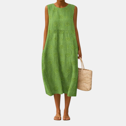 Serena | Vestido midi leve - Alessandro Moreti