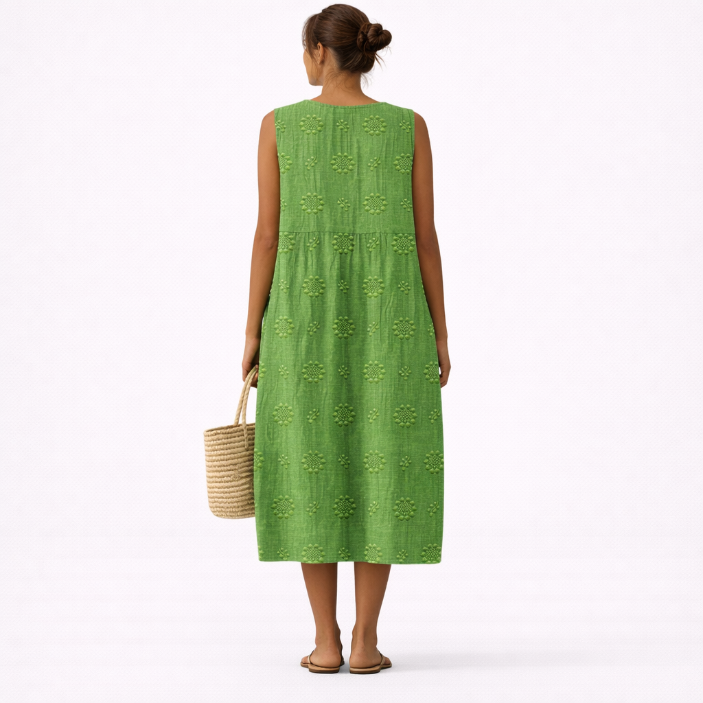 Serena | Vestido midi leve - Alessandro Moreti