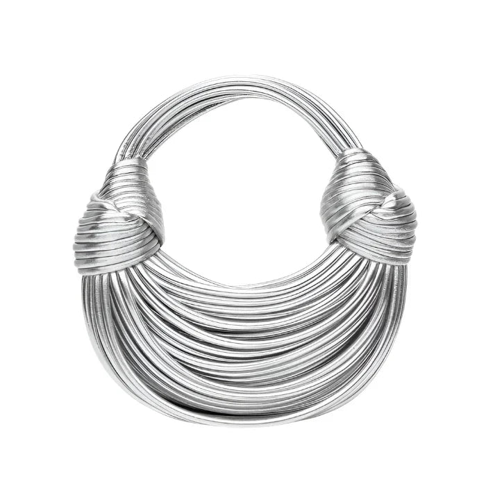 Lucca | Bolso Escultural Metalizado