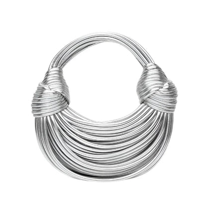 Lucca | Bolso Escultural Metalizado
