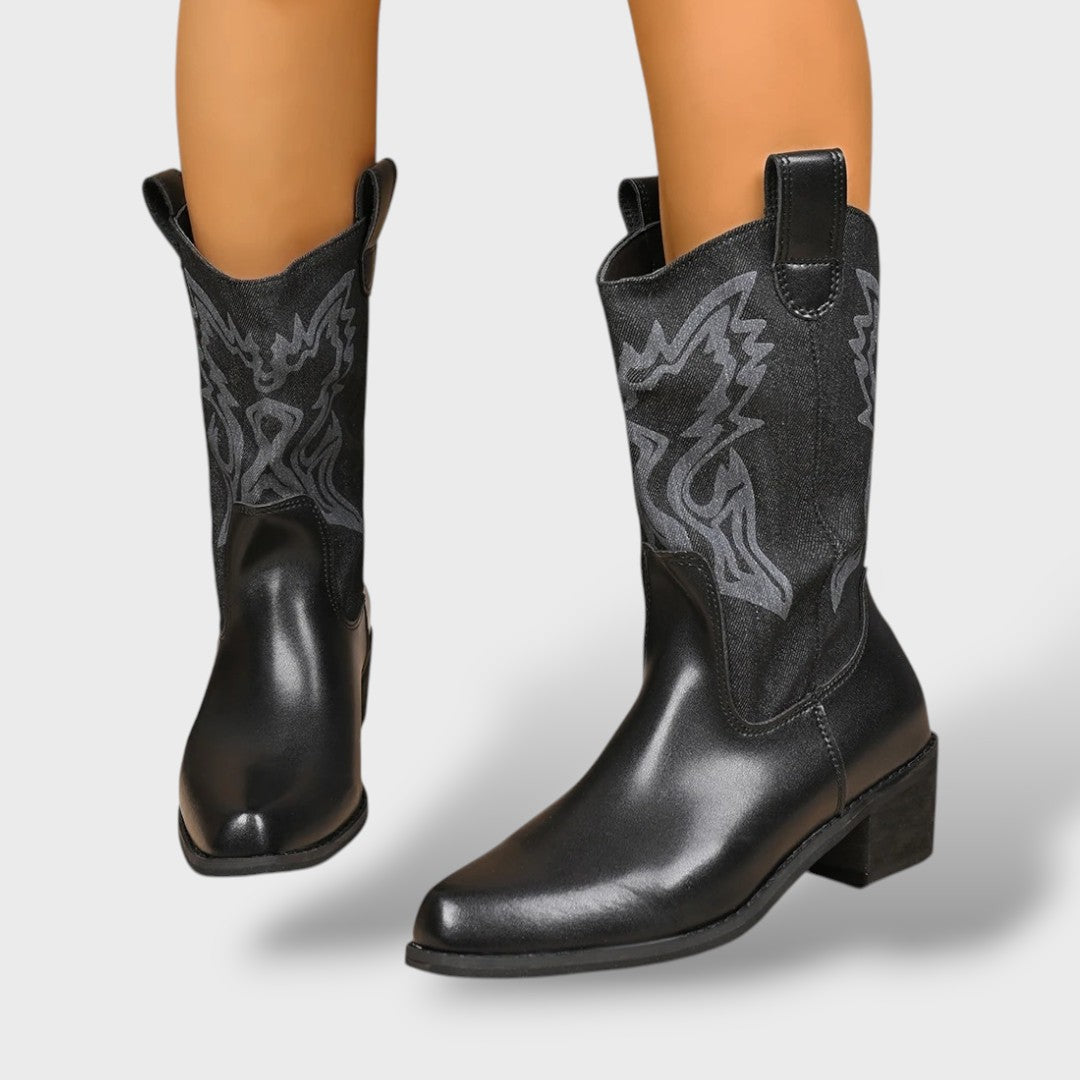 Nevada | Botines cowboy bordados